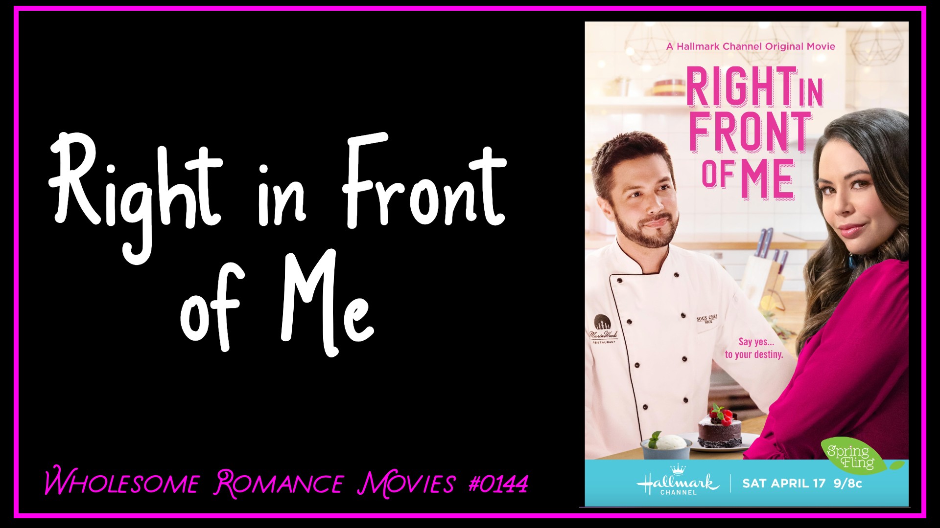 Right in Front of Me (2021)